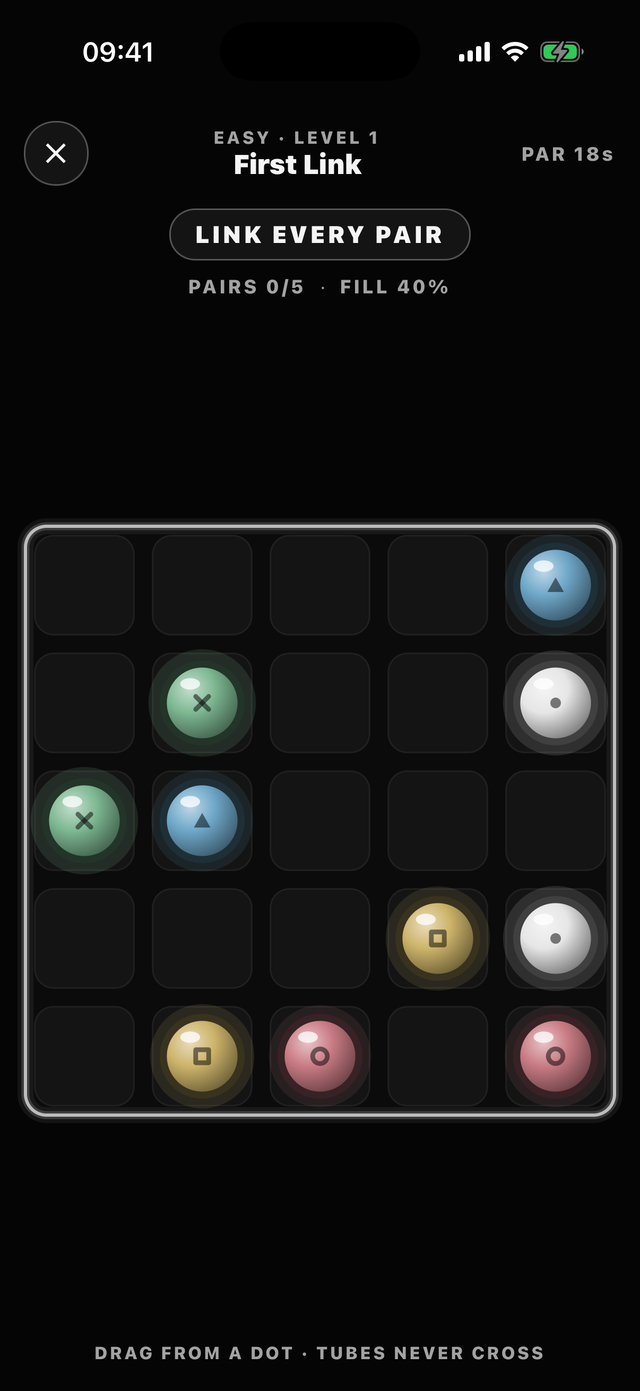 Neon Link, connect every pair